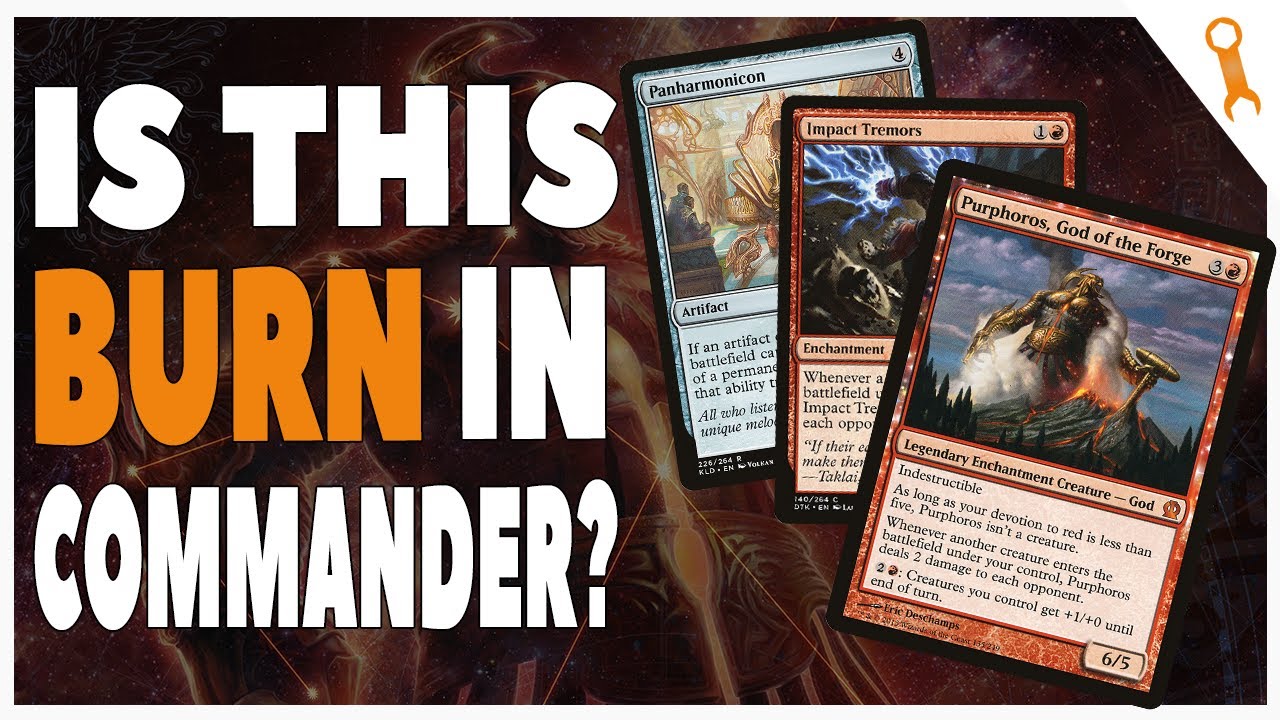 GOBLIN TRIBAL BURN with Purphoros, God of the Forge 🛠 EDH Commander Deck Tech 🛠 Episode 62