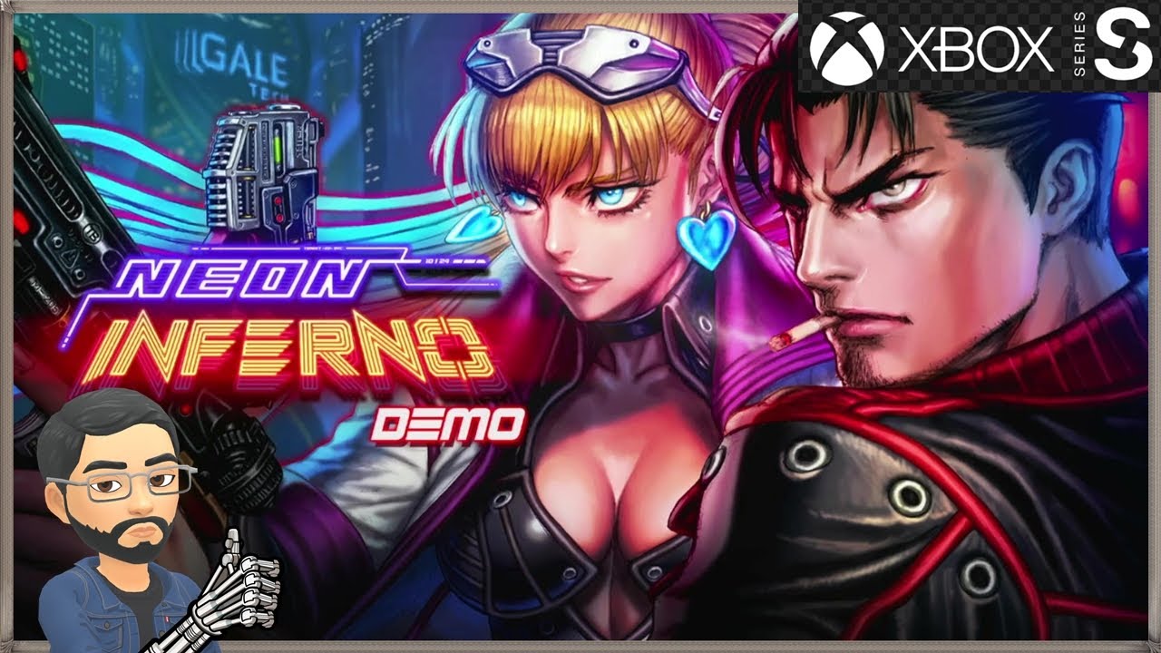 Neon Inferno (Xbox Series S) - Joguei a demo e gostei!