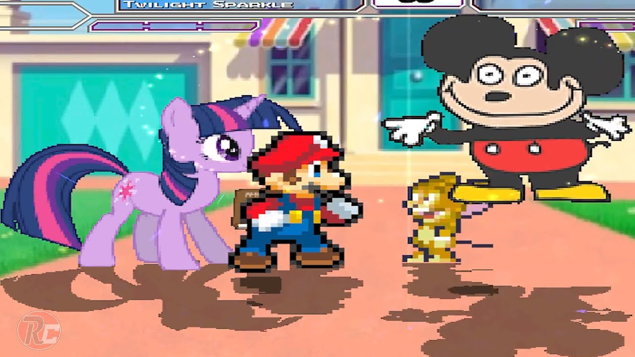 SUPER BETTER MARIO & TWILIGHT SPARKLE TEAM UP IN SURVIVAL MODE