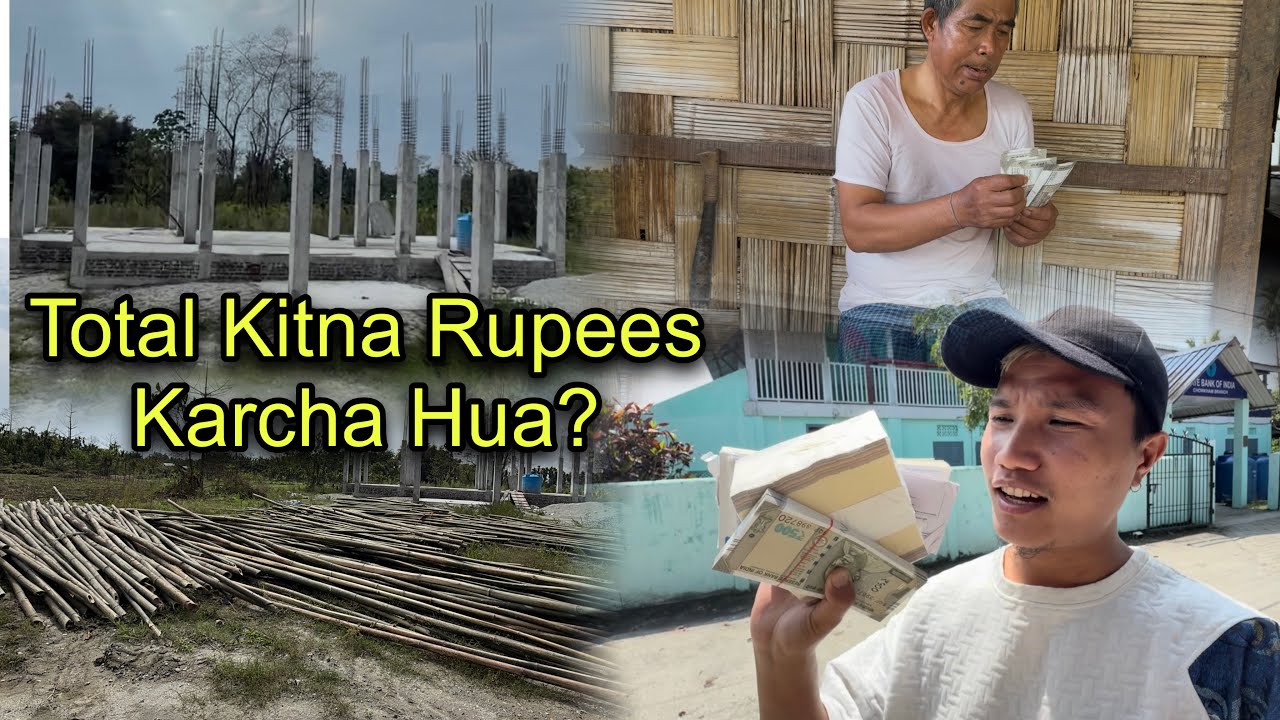 Finally Bamboo Collection Completed || Total Karcha Kitna Hua? Dream Home Construction 