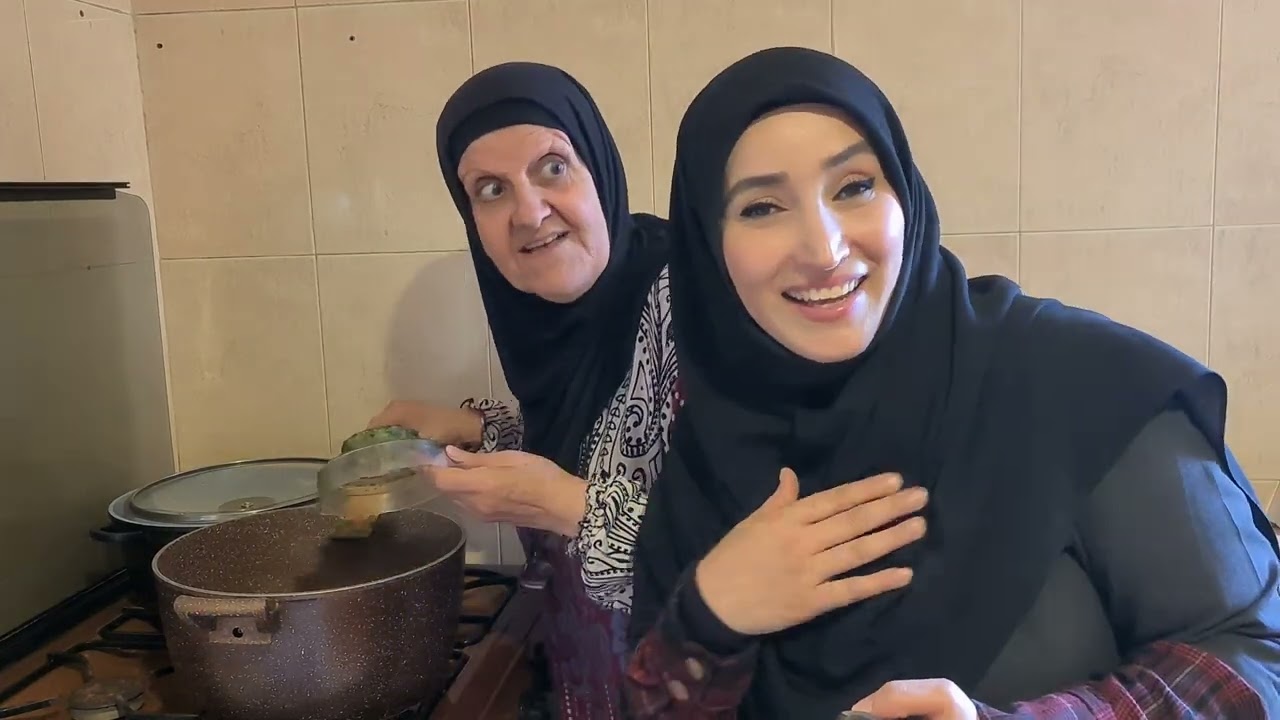 شوفوا حماتي شو طبخت من البطاطا🥔😃 (القاسيّة)