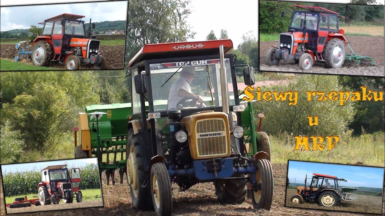 |Siewy rzepaku u Mati Rolnik Podkarpacie! | Ursus C-330 & MF255 | Podkarpacie ㋡
