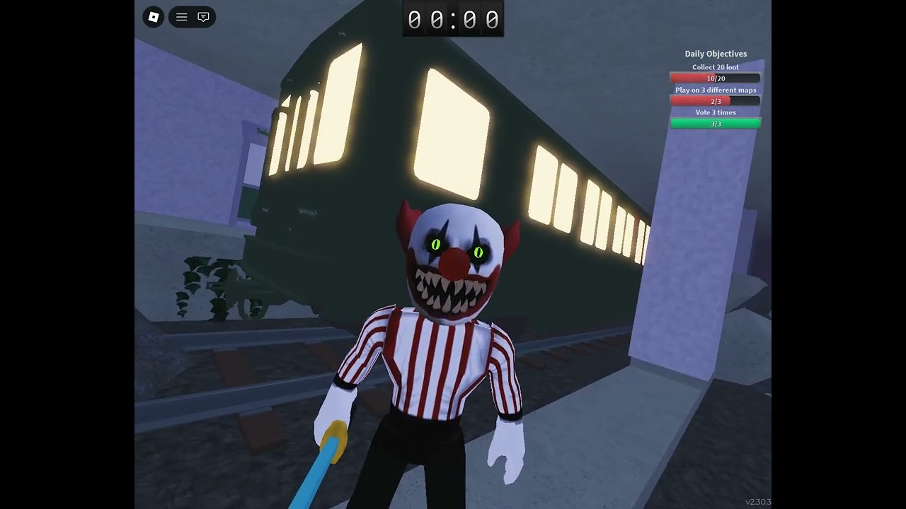 TODAY! I will play  survive the killer