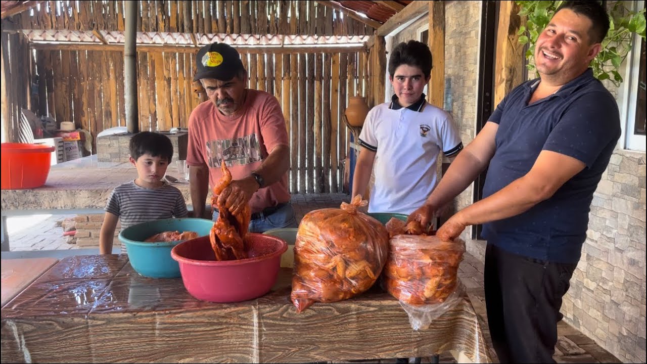 RECETA COMPLETA DEL ADOBO DEL POLLO ASADO AL CARBÓN