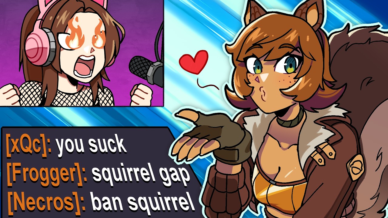 Ragebaiting Streamers with my Squirrel Girl