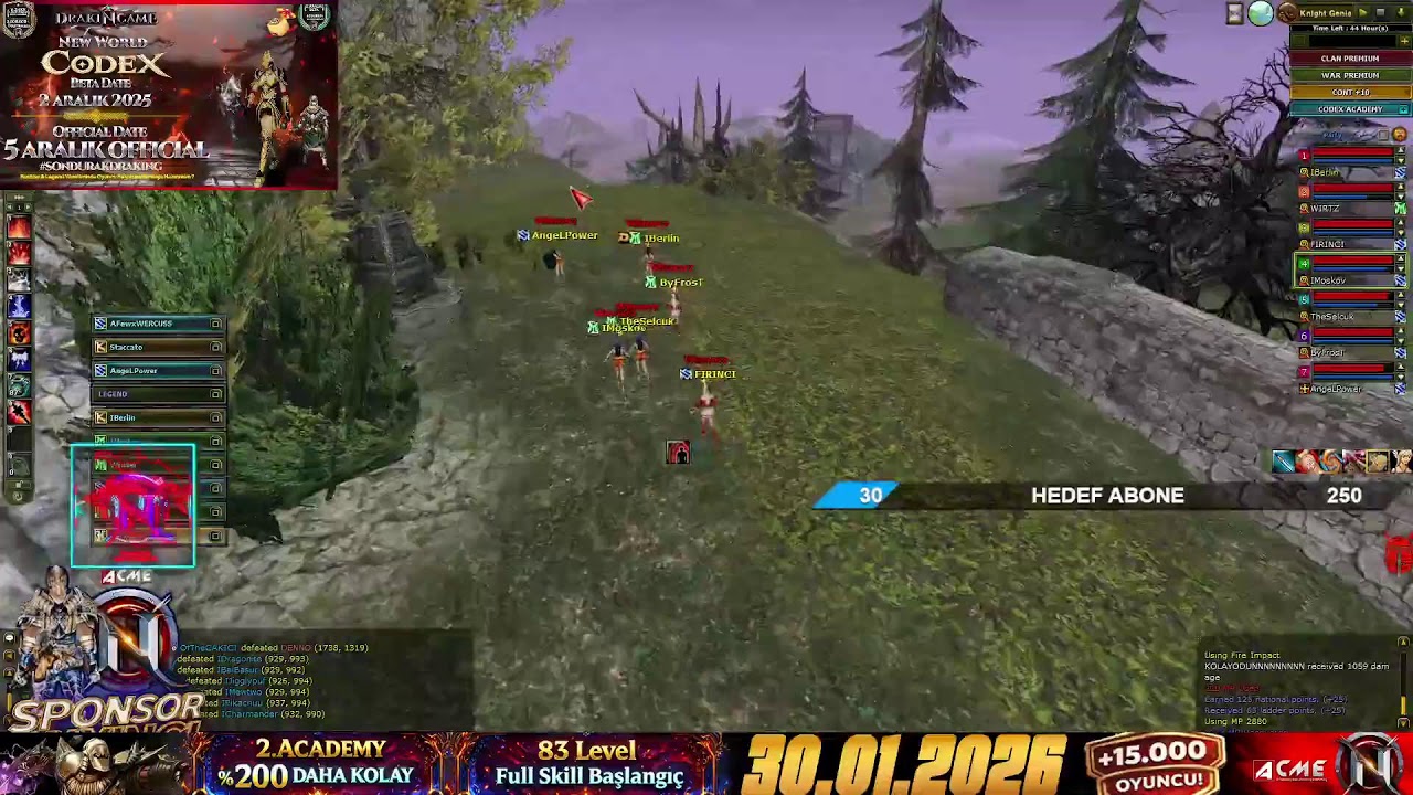 #Drakingame 2.Academy Açıldı !! 3. Ayında Zirvede! Full PUS Kodu Aktif  2.000.000 Dağıtılan Ödül