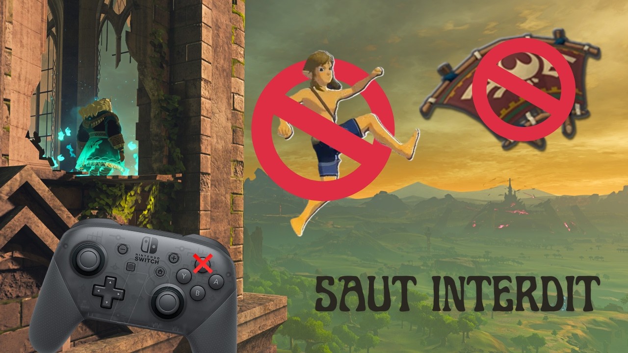 Finir Zelda BotW sans sauter !