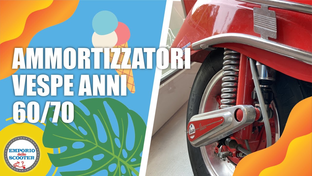 Ammortizzatori per Vespa anni 60/70