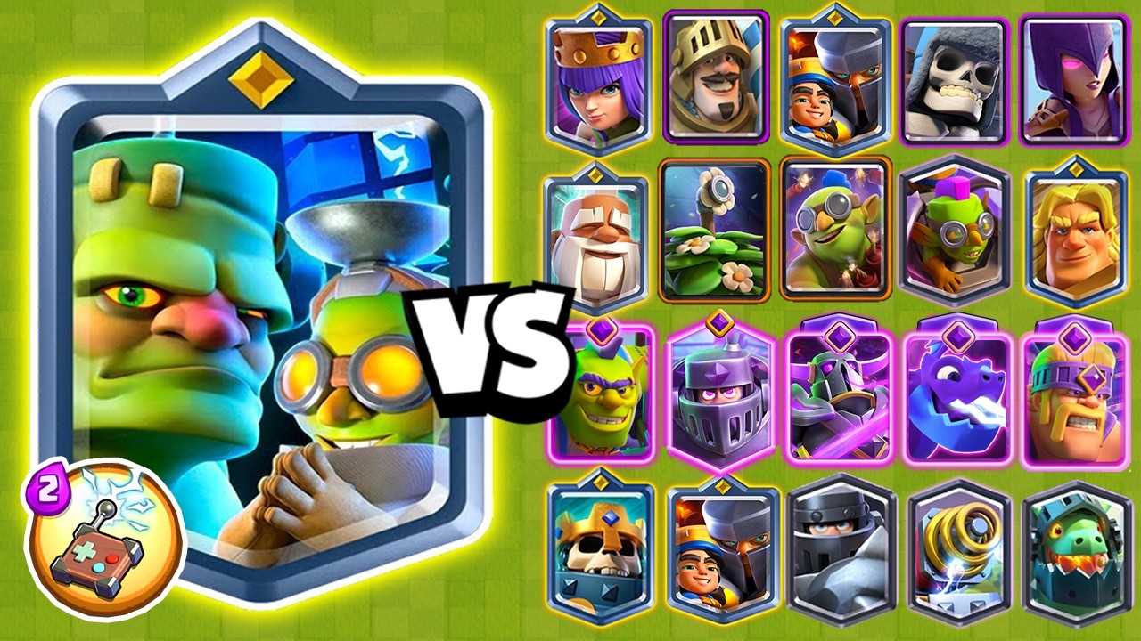 DUENDESTEIN vs TODAS LAS CARTAS | NUEVO CAMPEON | Clash Royale