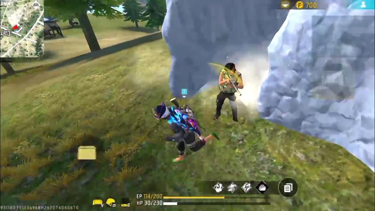 solo and Squad Desger 😱 gameplay || free fire max