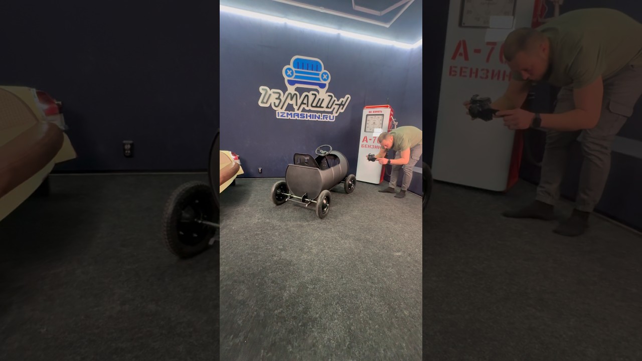Веломобиль‑бочонок — эксклюзивная модель «Чёрный бриллиант»!
