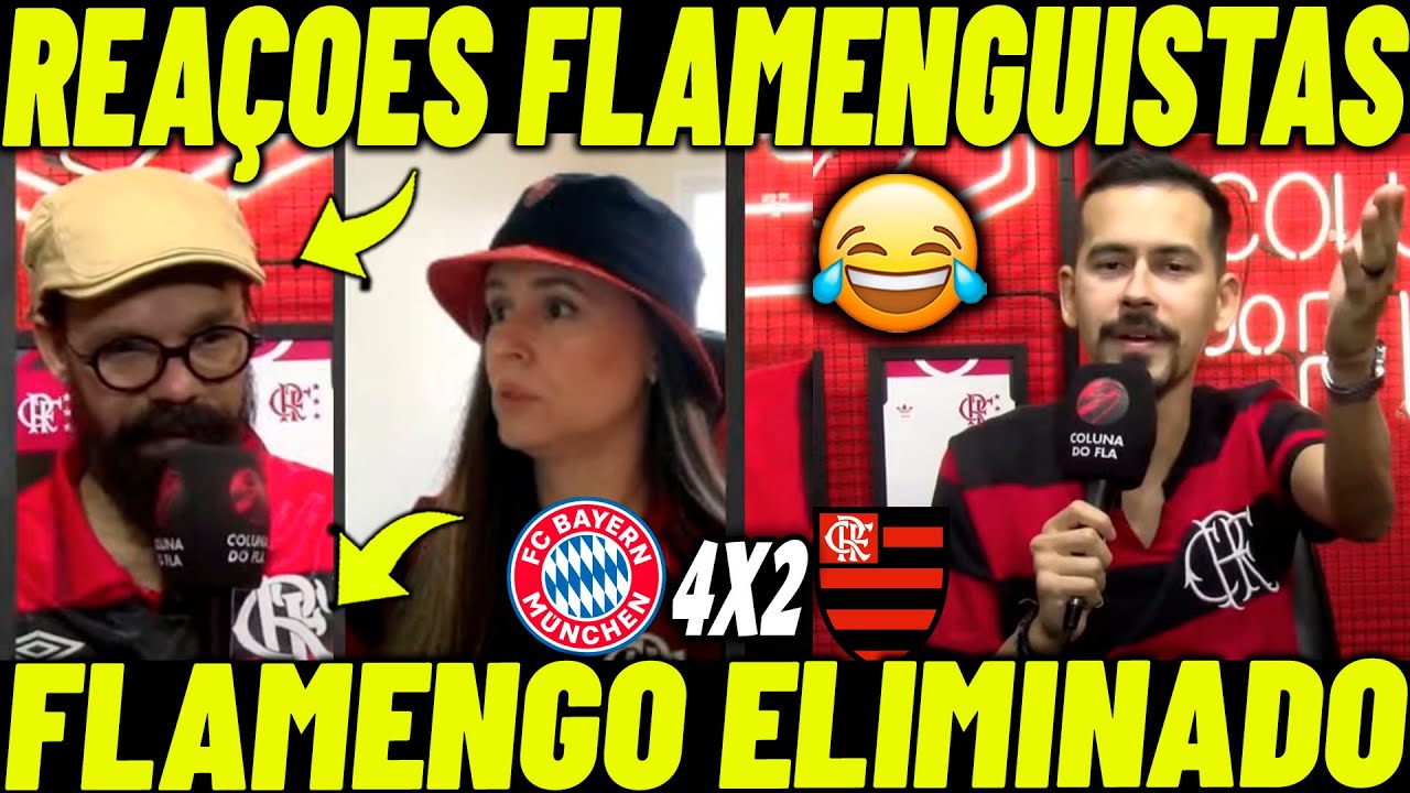 VAMOS RIR! REAÇÕES DOS FLMENGUISTAS! FLAMENGO ELIMINANDO DO MUNDIAL DE CLUBES!