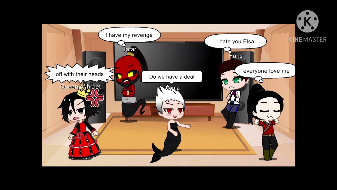 Disney villains react to our world