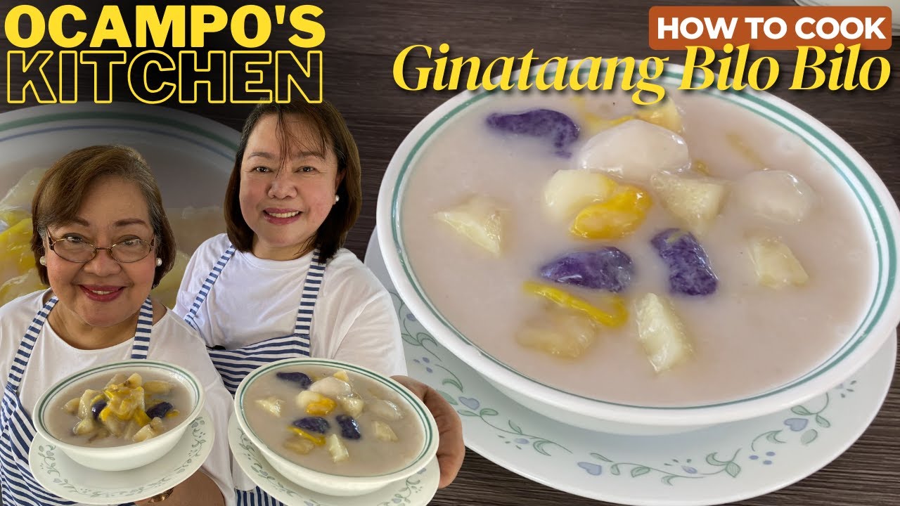 Ginataang Bilo Bilo perfect this Summer!