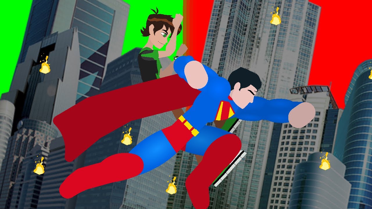Ben 10 vs Superman 