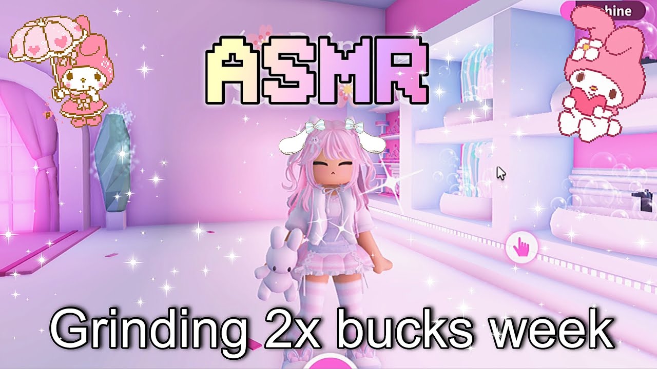 ASMR Relaxing Adopt Me NEW Pink House Tour💕👀 *Tingly Rambles & clicky sounds*