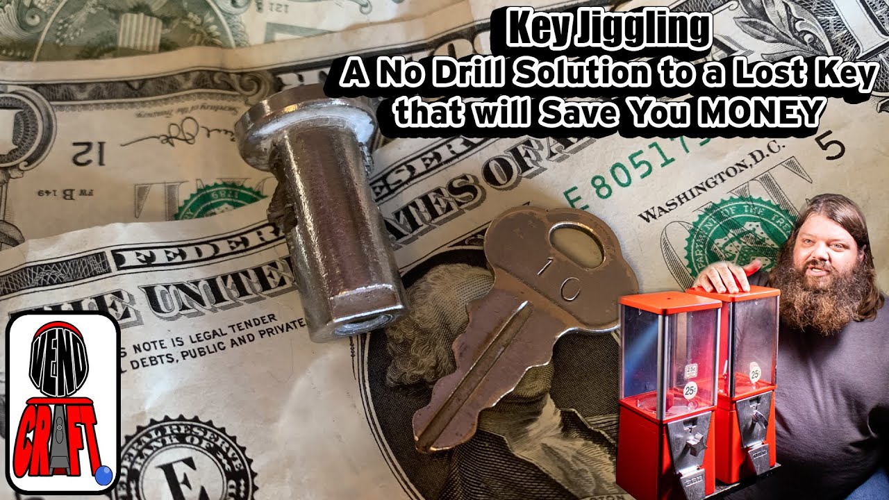 Gumball Machine Key Lock Jiggling - A No Drill Solution to a Lost Gumball Key