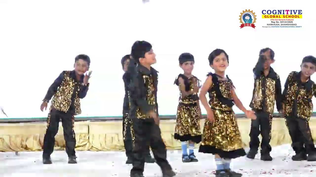 Truly delightful dance performance showcased by the talented CGS students | Cognitive Global School