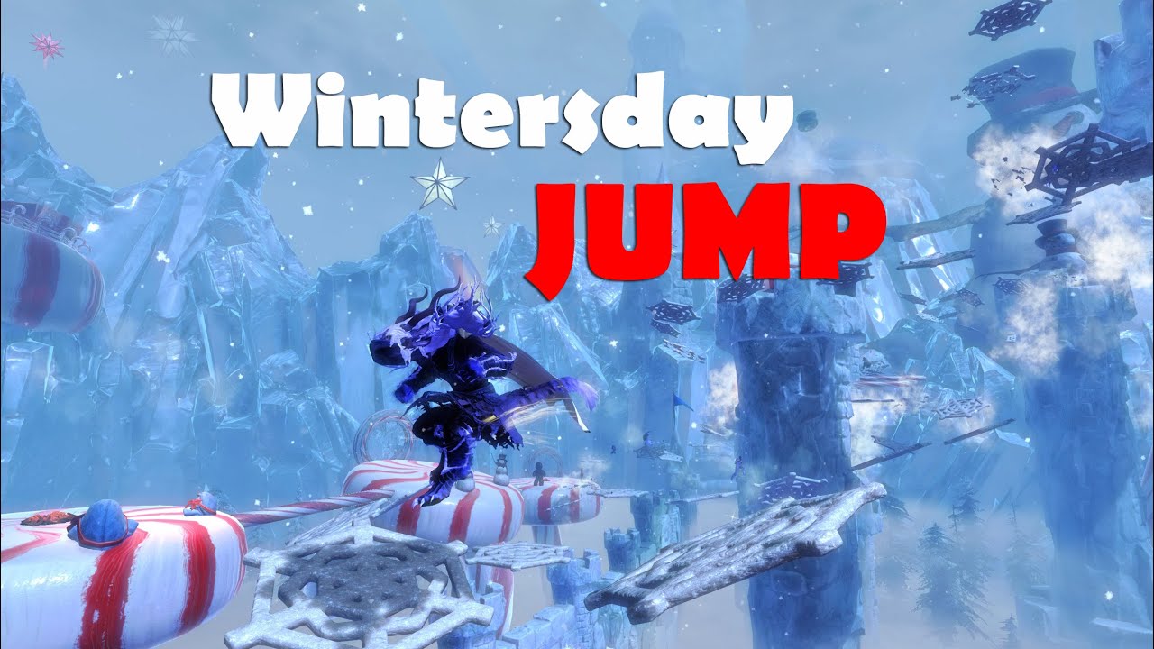 Wintersday Autorun Jumping Challenge - Winter Want To Land - Guild Wars 2