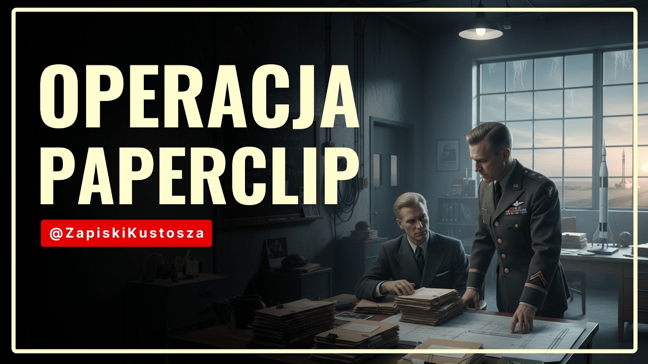 OPERACJA PAPERCLIP: Jak nazistowscy zbrodniarze zbudowali potęgę USA i polecieli na Księżyc?
