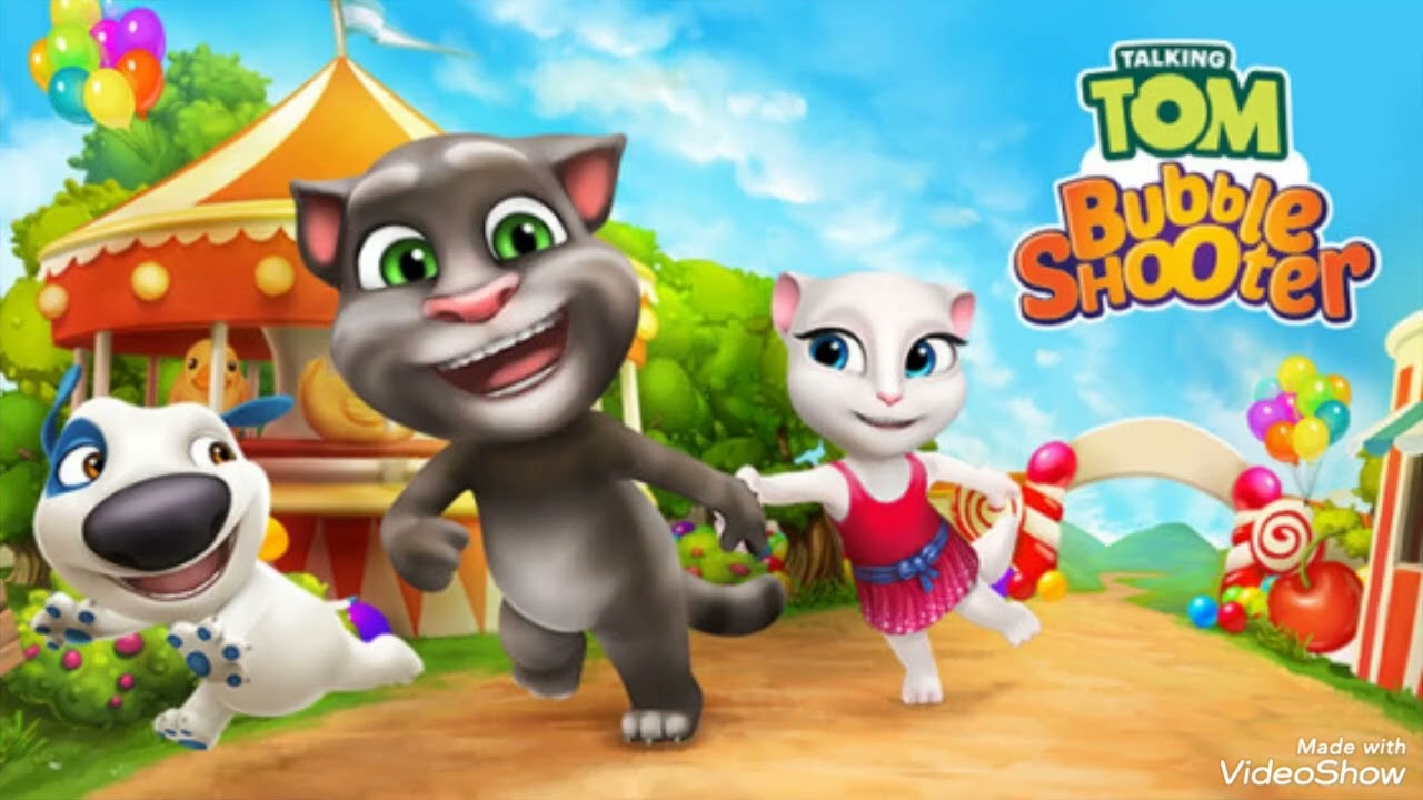 Talking Tom Bubble Shooter - Vs Start