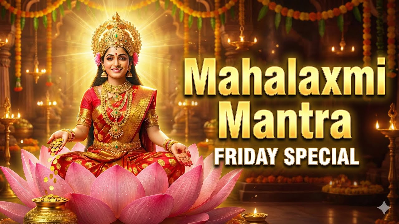 Mahalakshmi Mantra | धन, सुख और समृद्धि के लिए शक्तिशाली महालक्ष्मी मंत्र | Mahalaxmi Bhakti Song