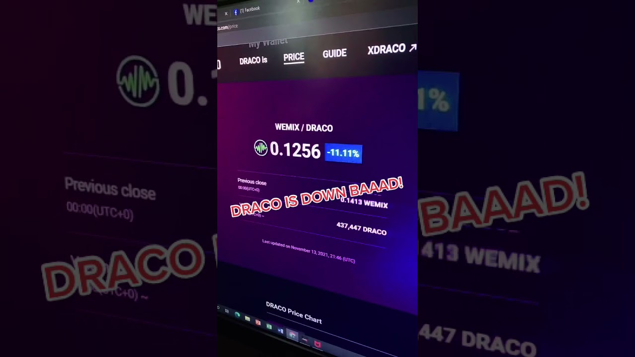 Draco is down bad!!! #wemix #playtoearn #mir4 #nft
