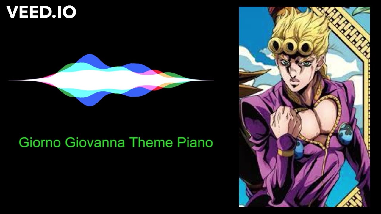 Giorna Giovanna Theme Piano