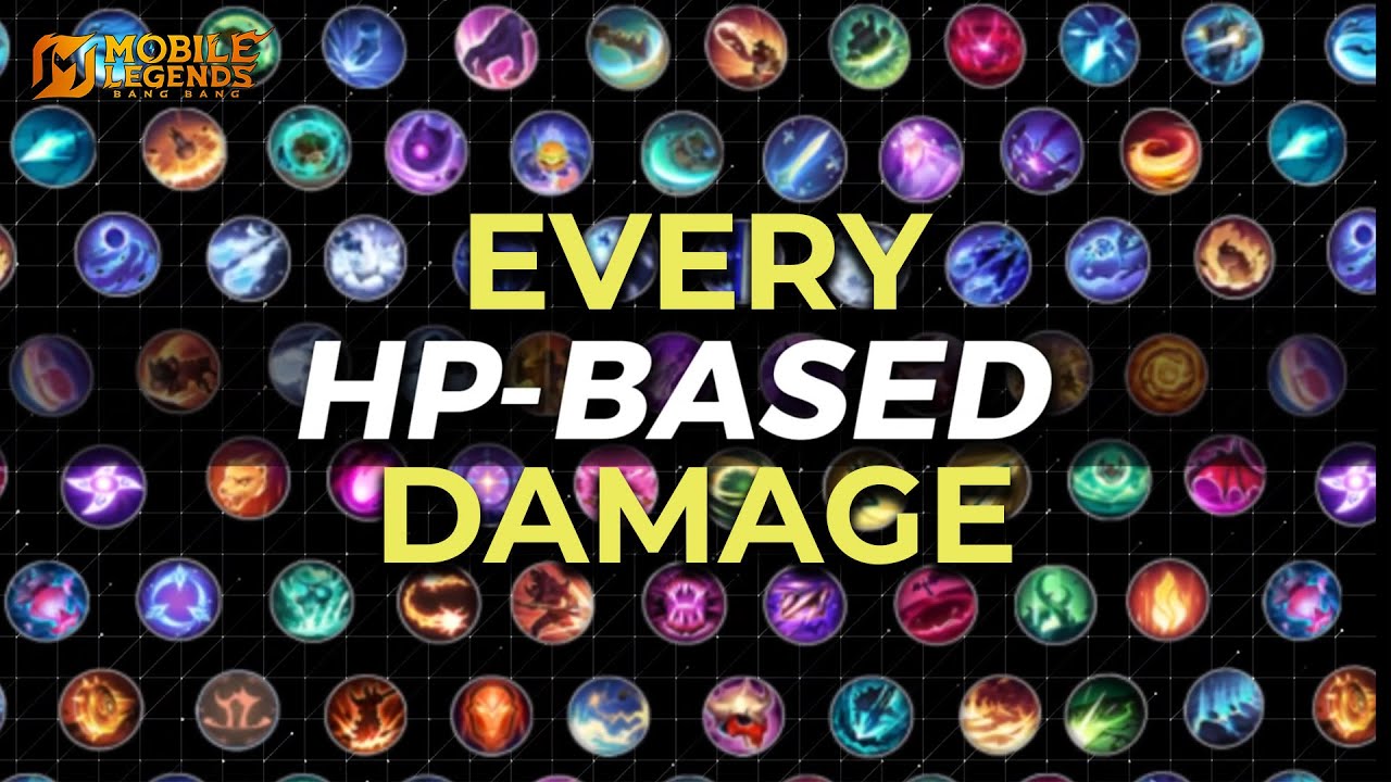 Every HP Damage Source in MLBB (Skills, Items, and Talents)