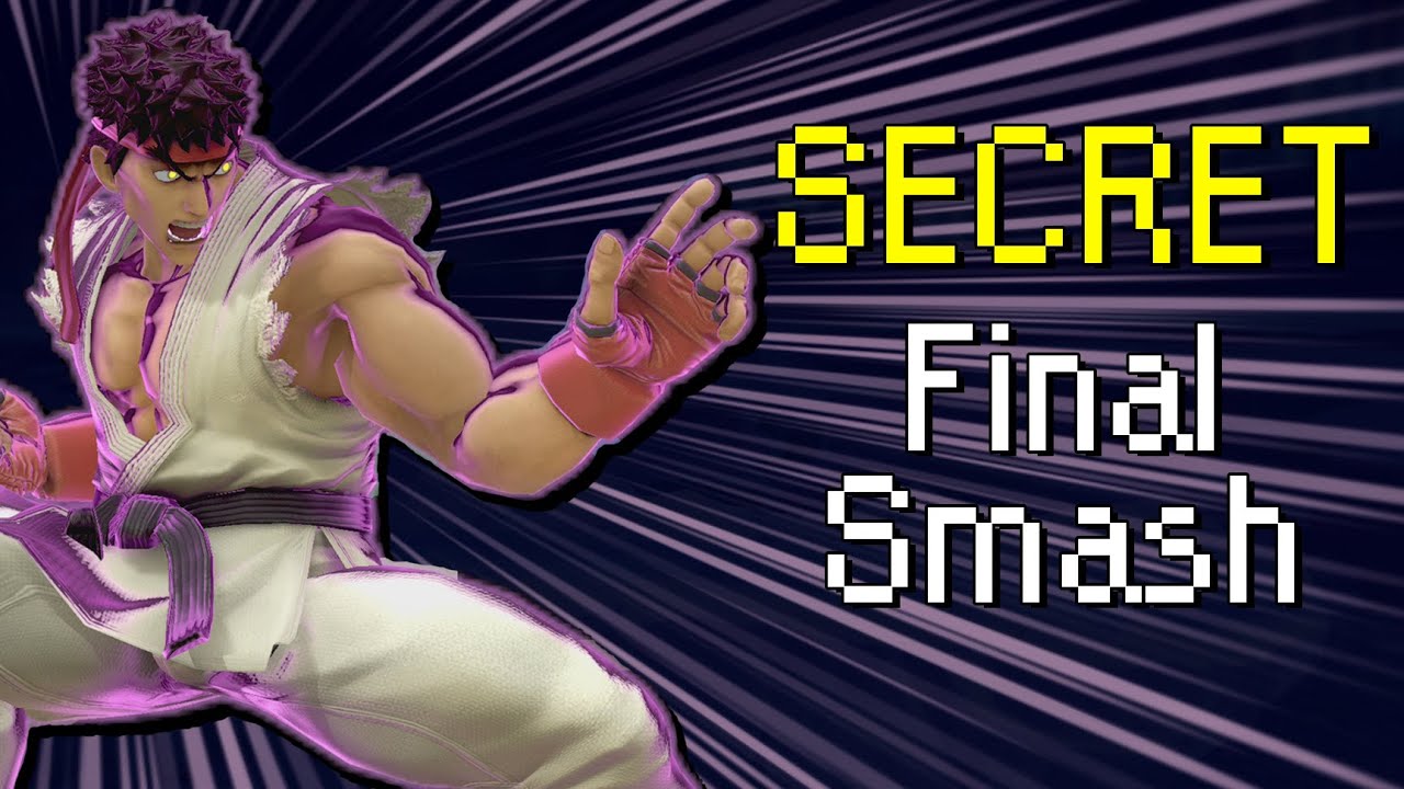 Ryu's HIDDEN Third FINAL SMASH? -- Random Smash Ultimate Facts