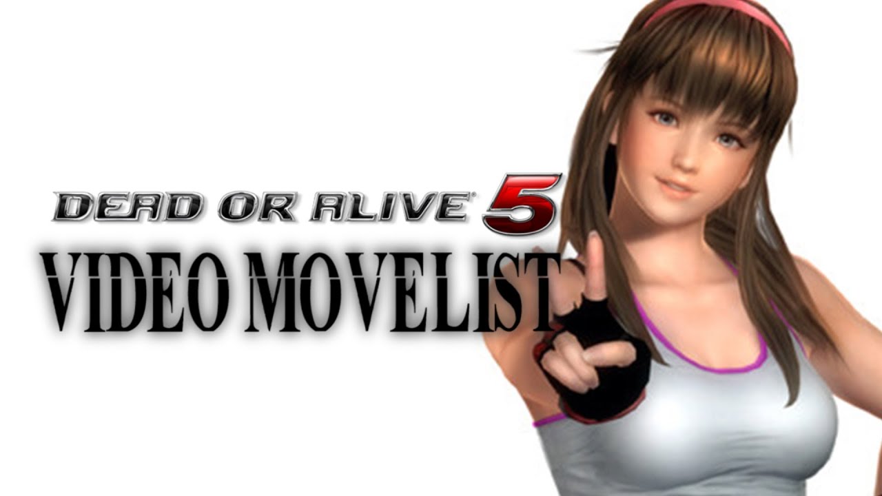 DOA 5 - Hitomi Command Training - Video Movelist