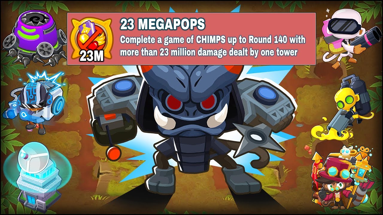 Master Bomber - 23 Megapops Round 140 Guide
