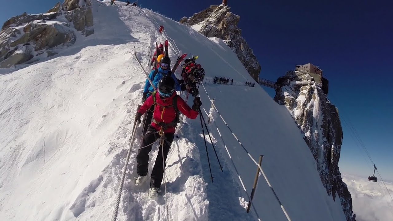 UCPA 2016 - Aiguille du Midi, Vallée Blanche 3842m - Chamonix, Argentière