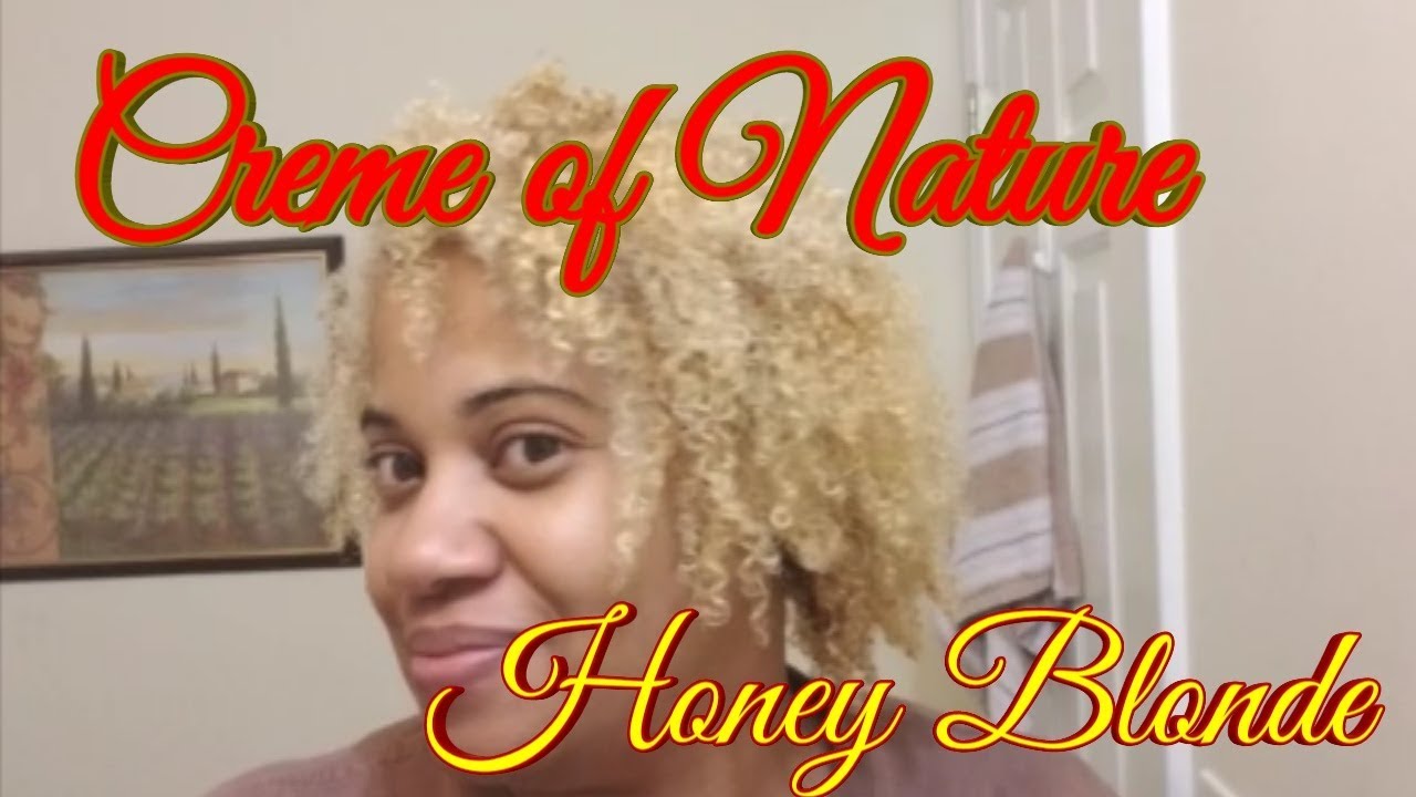 Creme of Nature Honey Blonde Hair Color ~ Requested
