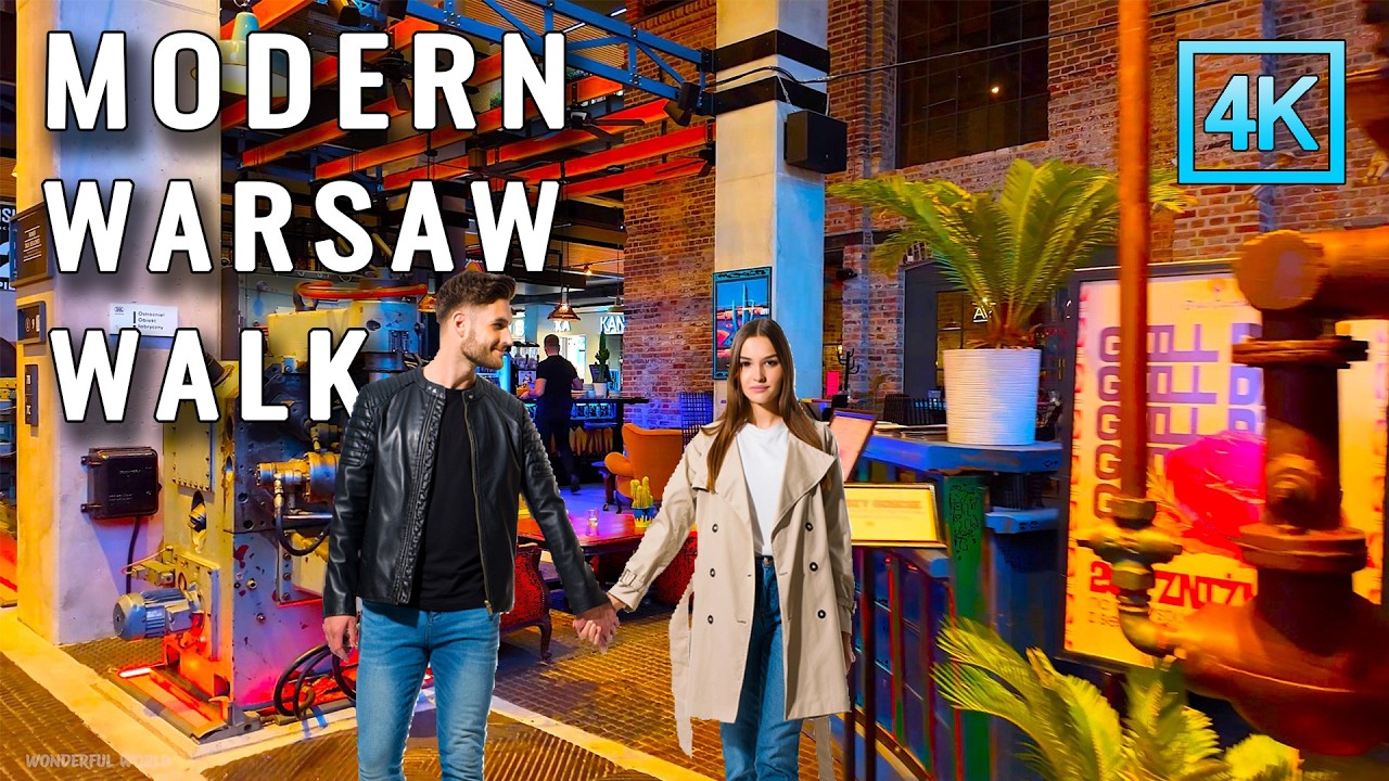 You Won’t Believe This Place Exists in Warsaw! 🏙️ Skyscrapers around the Factory and a Mall Inside