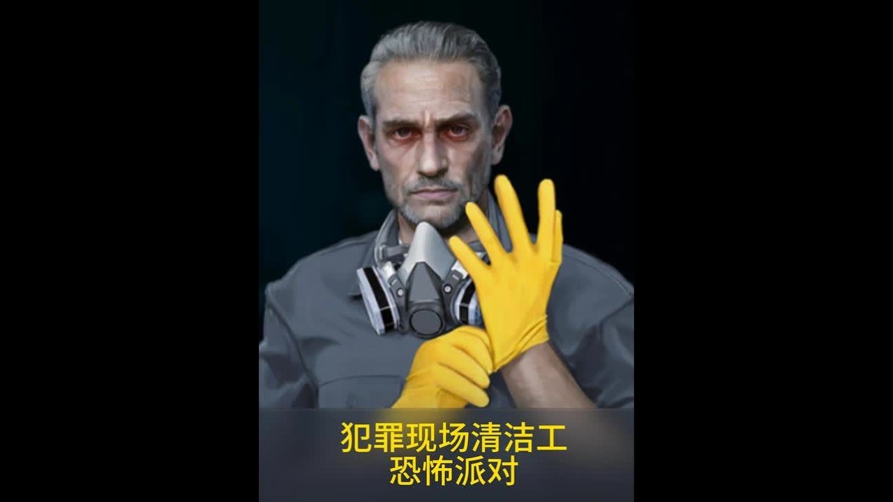 清理犯罪现场之恐怖派对 #犯罪现场清洁工  #steam游戏  #解压游戏