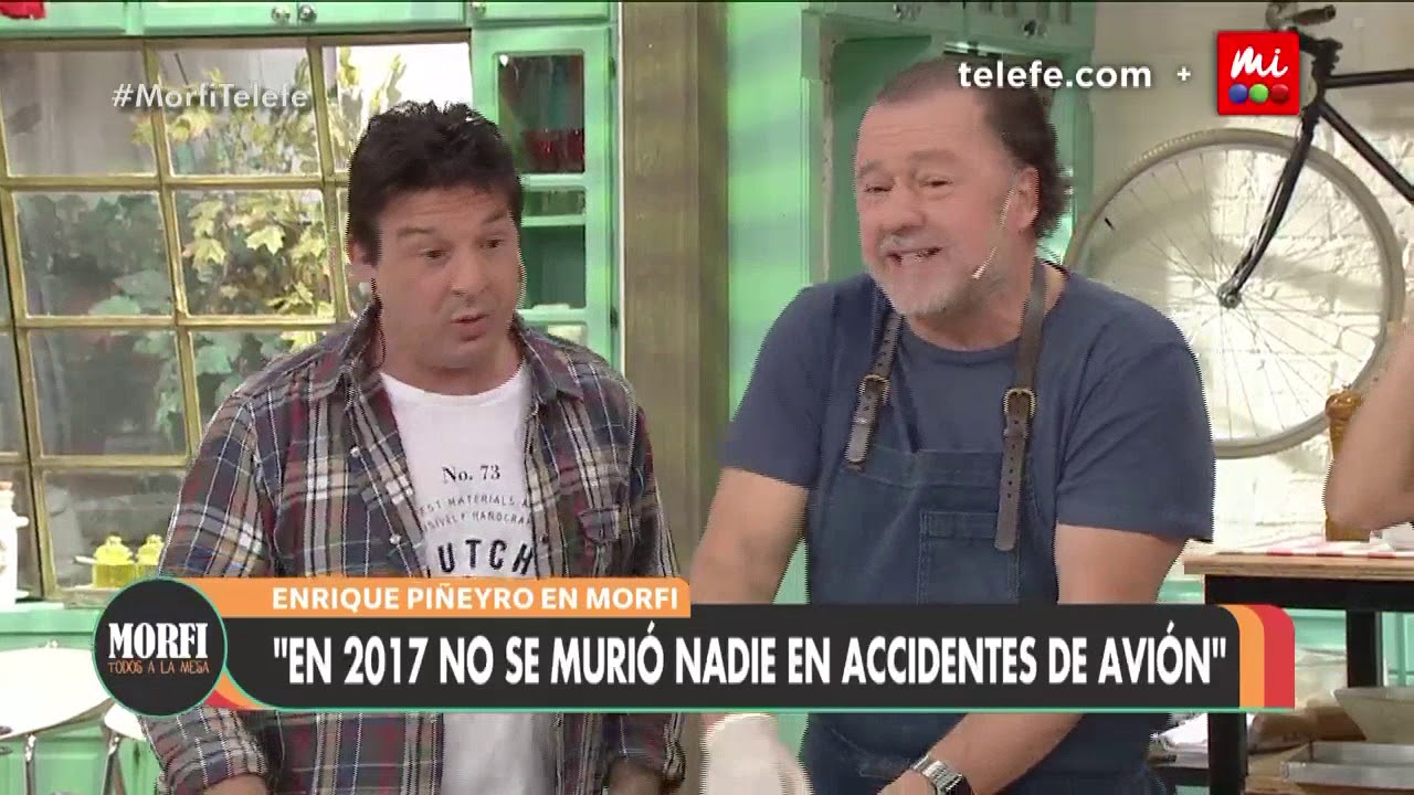 Enrique Piñeyro cocinó chipá relleno - Morfi