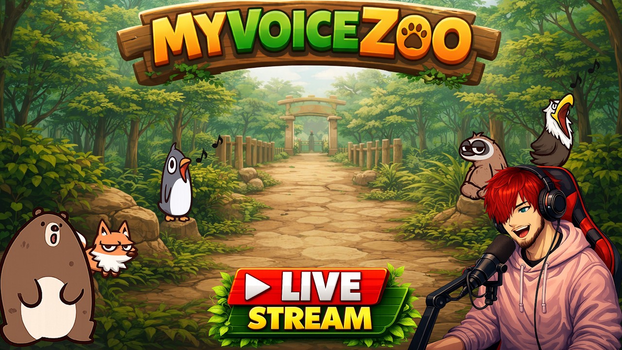 🔴MyVoiceZoo 🎤: Dabuji vaše nápady & pak jiné gamesky 🎮🤪