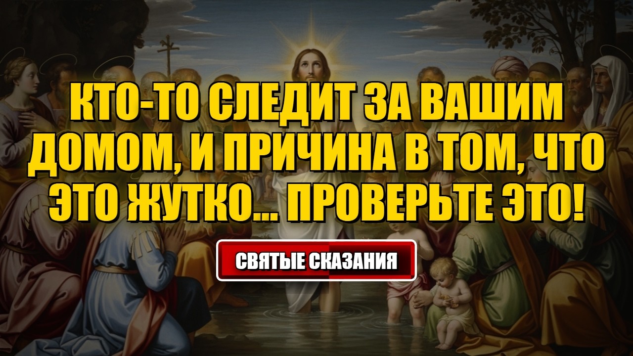 Сегодняшнее послание от Бога Кто-то следит за вашим домом, и причина в том, что... #Бог