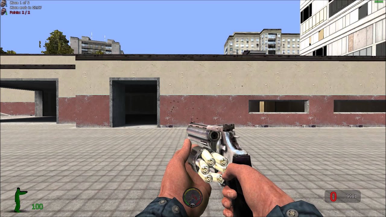 Zombie Survival Weapon Demonstration: Ricochet Magnum