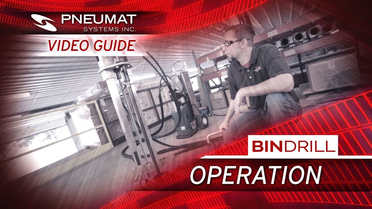 Pneumat BinDrill Video Guide | BinDrill Operation