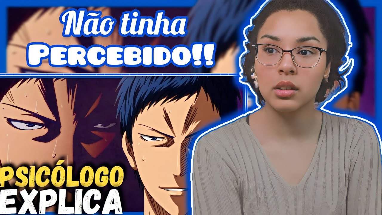 (QUE PROFUNDO!) Aomine e o custo da GENIALIDADE | Psicologia | Kuroko no Basket | REACT