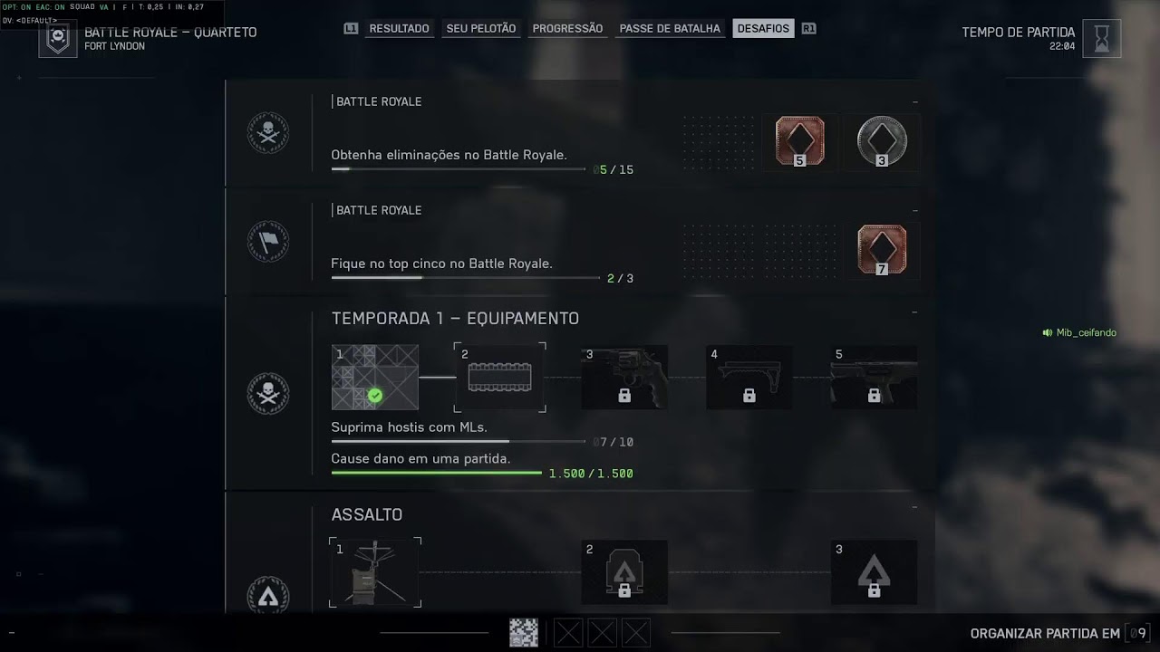 Feriadão de Battlefield redsec