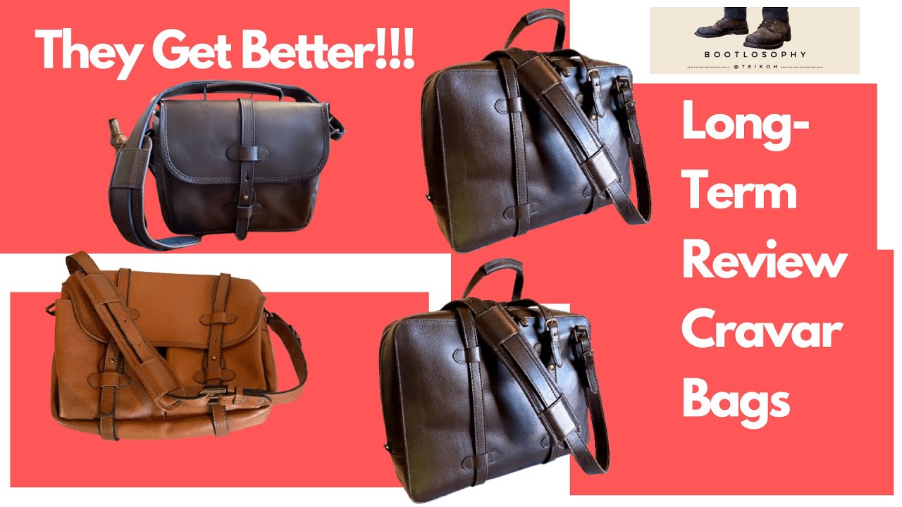 Long-Term Review of my Cravar Veg Tan Leather Bags and Satchels