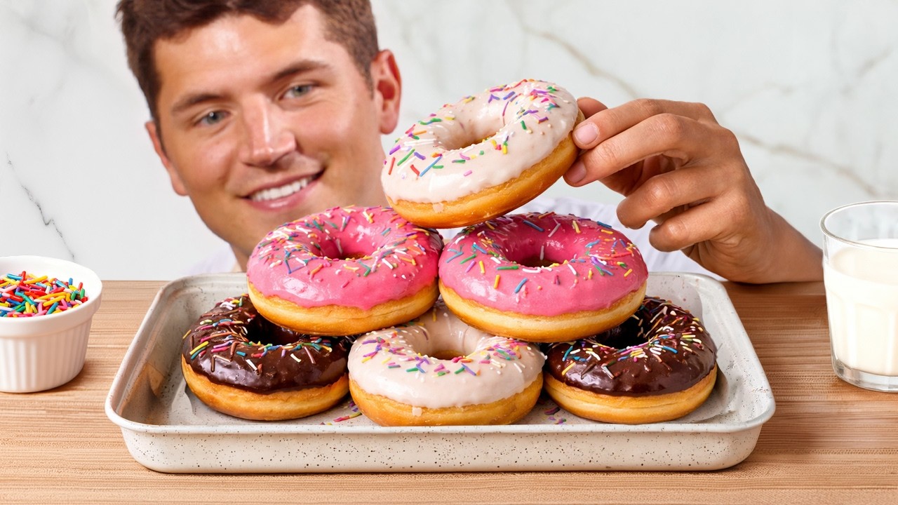Easy Glazed Donuts At Home
