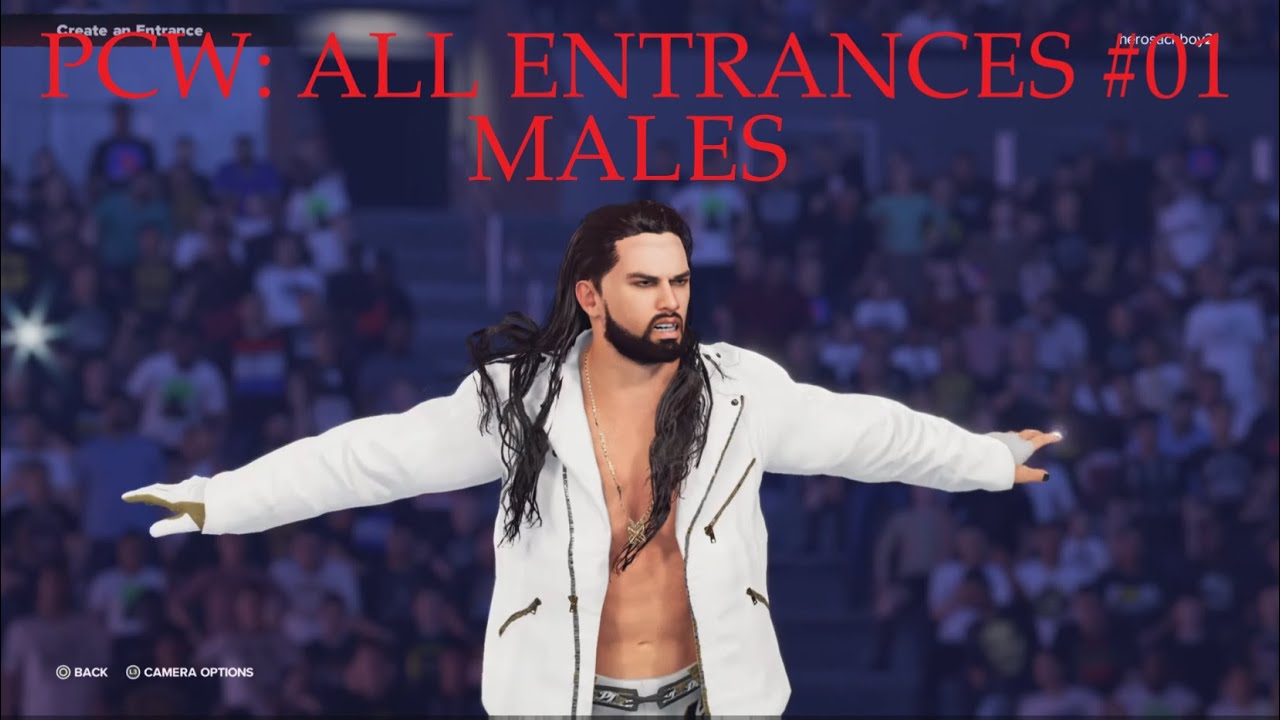 PCW Year 5 | All Entrances #01: Males (WWE 2K24)
