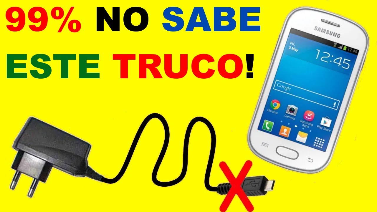 Como recargar tu celular si se daña el pin de carga!
