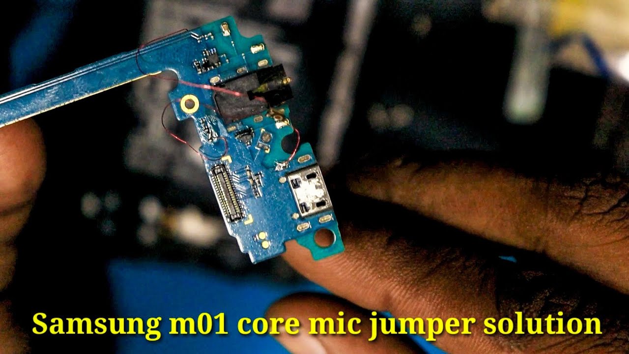 Samsung m01 core mic jumper / Samsung m01 core mic not working / samsung m01 core mic ways diagram