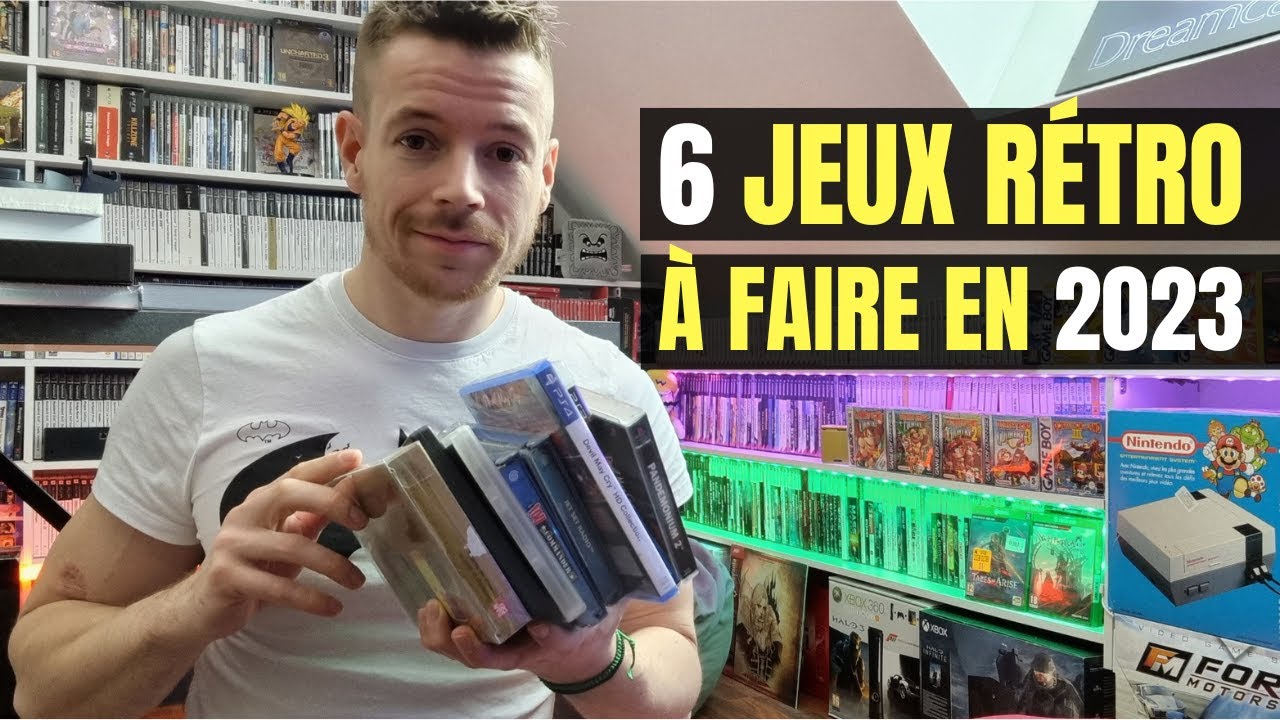 Ces JEUX  Rétro que j'ai envie de faire en 2023 😵