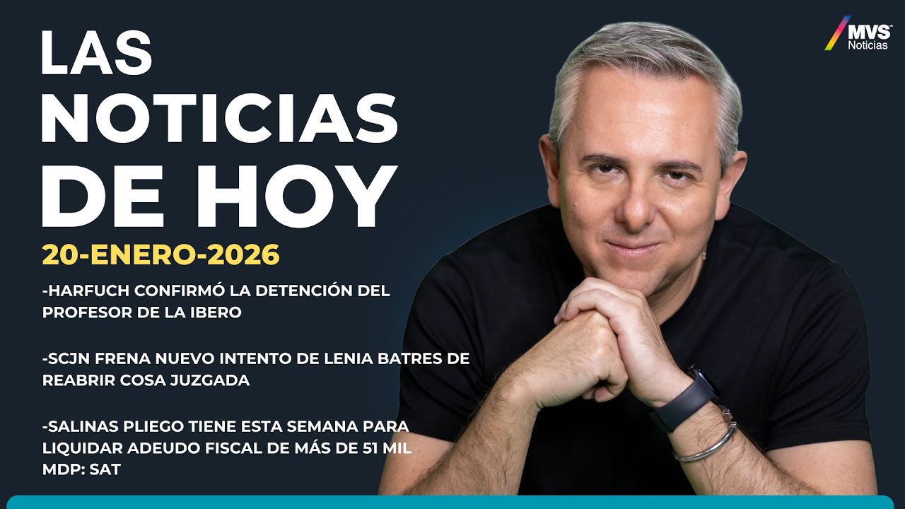 Las NOTICIAS de hoy con LUIS CÁRDENAS | GRECIA QUIROZ dice no TEMER INVESTIGACIONES | 20 de Enero